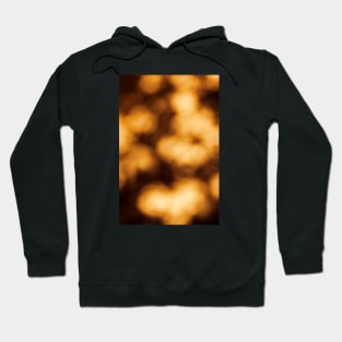 Golden Sunshine Bokeh Spheres Hoodie